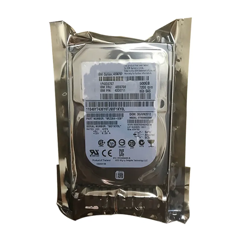 Commercio all'ingrosso nuovo 42D0708 500G 2.5 7.2K 42D0707 42D0711 M2 M3 SERVER HDD HARD DISK Ssd Hard Disk