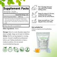 Chinaherbs Thé Côlon 14 Jours pour Perte de Poids, Thé Minceur en Vrac pour Ventre Plat, Sachet de Thé Santé, Régime Profond, Brûleur de Graisses pour Côlon Minceur