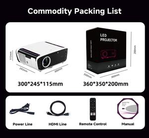 <span class=keywords><strong>Projecteur</strong></span> Android TV en gros, OEM personnalisé, système Google, 1080p natif, 1650 ANSI, mise au point automatique TOF, WiFi 6, BT pour les acheteurs professionnels - Product Image 6