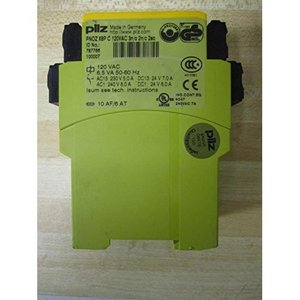 Pilz Pnoz X8p Safety <b>Relay</b> 120Vac Din Rail Mount Screw Terminal - Product Image 2