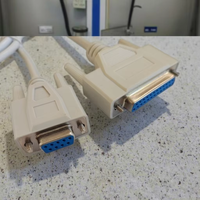 Kabel MODEM NULL 1M RS232 DB9F/DB25F