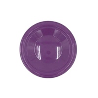 Assiettes rondes en mélamine plastique de couleur personnalisée, écologiques, de qualité alimentaire, sans BPA, pour pique-nique