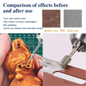 Rezz khắc khắc <span class=keywords><strong>bits</strong></span> mài đá kim cương Mài Burr <span class=keywords><strong>ROTARY</strong></span> công cụ kim cương <span class=keywords><strong>bits</strong></span> đối với gỗ kim loại và thủy tinh - Product Image 6