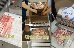 Nouvelle machine à découper la viande Welldone de grande capacité, hachoir à viande Sunmile Wisdom pour bœuf/mouton, machine à découper le poulet entier, automatique - Product Image 5