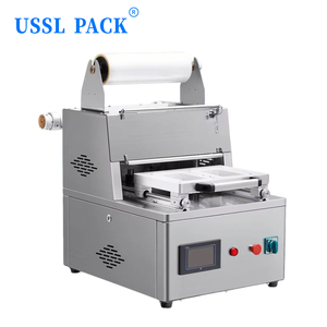 Scelleuse de barquettes alimentaires à gaz DMP-350V pour barquettes de bœuf, petite machine de scellage de barquettes MAP semi-automatique de comptoir pour <span class=keywords><strong>boucherie</strong></span> et emballage frais - Product Image 2