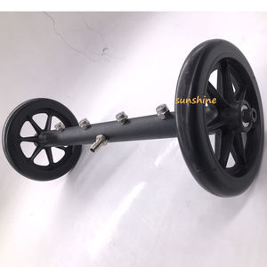 Nettoyeur de Surface pour lavage de voitures, outil de nettoyage sous-chariot, <span class=keywords><strong>balai</strong></span> à <span class=keywords><strong>eau</strong></span> pour lave-linge à pression avec 3 pièces de baguettes d'extension, 15x16 pouces - Product Image 4