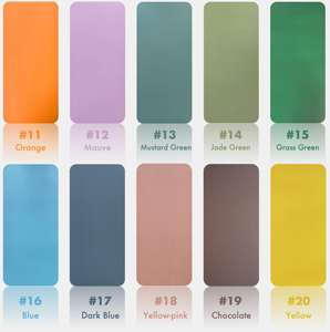 Tapis de yoga personnalisé, écologique, antidérapant, avec étiquette privée, personnalisation d'échantillons, 100% caoutchouc naturel, vegan, PU, couleur <span class=keywords><strong>pastel</strong></span> - Product Image 2