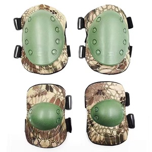 Taktische Knie-und Ellbogens chützer Set Outdoor Sport Jagd Skaten Sicherheits ausrüstung Knies chutz Ellbogens chale Protector Etiketten logo anpassen - Product Image 5