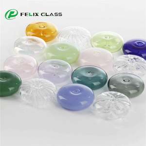 Porta Incienso de Vidrio Borosilicato 3.3 Transparente en Colores Personalizados, Hecho a Mano, Resistente al Calor, Fabricante OEM para Interiores del Hogar - Product Image 2