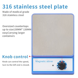 Nhỏ khuấy từ 3l phòng thí nghiệm khuấy với nam châm y tế mỹ phẩm mixer tùy chỉnh logo - Product Image 5