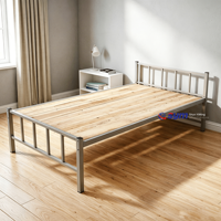 Cadre de lit modulaire en acier toutes tailles, base de lit plateforme de qualité commerciale, robuste et à forte capacité de charge, avec garantie, pour une chaîne d'approvisionnement fiable