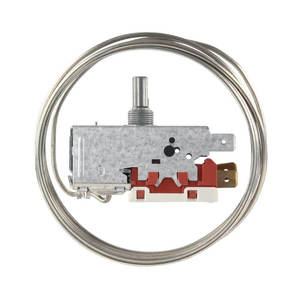 K50 P1125 Thermostat électrique en acier inoxydable Contrôle de la température essentiel Pièce de rechange pour réfrigérateur domestique Congélateur Manuel - Product Image 1
