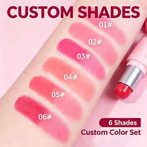 Stick de <span class=keywords><strong>blush</strong></span> crémeux végétalien minéral haute pigmentation, étanche, personnalisable avec logo, pour carnations claires, faible MOQ – Meilleures ventes - Product Image 3