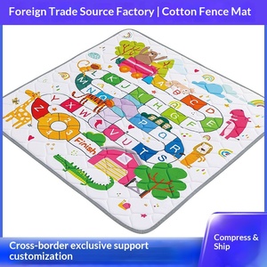 Tappetino da Gioco Personalizzato per Bambini, Tappeto per Gattonare Anti-Caduta, Ispessito, Antiscivolo, Design Cartone Animato, Tappetino da Pavimento Lavabile in Lavatrice - Product Image 2