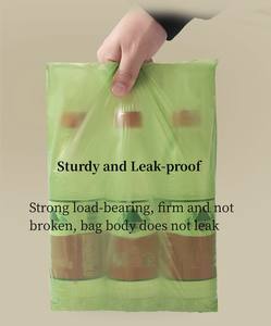 Bolsa de eliminación de excrementos de mascotas al por mayor, biodegradable, compostable, degradable, bolsa para excrementos de perro, bolsa para excrementos de almidón de maíz - Product Image 5
