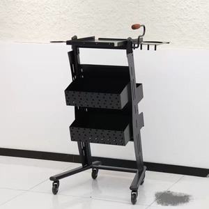 Moden Design Hair Salon Spa Storage Tool Popular Modern Design Metal <b>Trolley</b> Cart for <b>Hairdressing</b> for Beauty Salons - Product Image 3