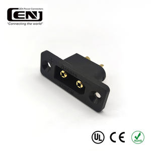 Коннектор Amass черный Xt90e-m Панель Крепление Разъемы разъем аккумулятора позолоченный штекер Xt90e разъем для дистанционно управляемого летательного аппарата дрона - Product Image 3