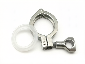Collier de serrage sanitaire en acier inoxydable SUS304/316 à installation rapide, joint de raccordement moulé avec précision, OEM Meiming CC - Product Image 5