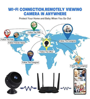 Cámara de Seguridad Inalámbrica IP para Interiores, Full HD 1080P, con WIFI, Venta al Por Mayor