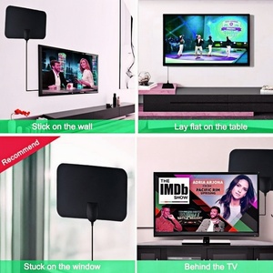 Nueva <span class=keywords><strong>Antena</strong></span> de TV para Interiores, Mini <span class=keywords><strong>Antena</strong></span> <span class=keywords><strong>HDTV</strong></span> DVB-T2 ATSC, <span class=keywords><strong>Antena</strong></span> de Onda Terrestre, Delgada y Ligera, Digital de Alta Definición 1080P <span class=keywords><strong>4K</strong></span> - Product Image 5