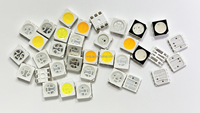 Diodo LED 5050 de 0.2W de Fábrica China, Rojo, Verde, Azul, Blanco, RGB, Hoja de Datos del LED SMD 5050