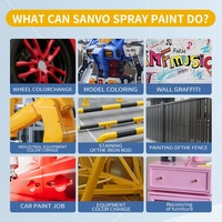 Peinture en aérosol anti-rouille personnalisée en usine, 450 ml, peinture en aérosol graffiti aux couleurs vibrantes, séchage rapide et imperméable
