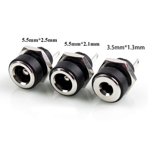 หัวต่อ DC-022B แบบตัวเมีย / ปลั๊ก / ซ็อกเก็ต / ขั้วต่อ DC / 5.5 / 2.5 / 2.1 มม. 5525 / 5521 / 5.5x2.5 มม. / 5.5x2.1 มม. Dc022b กันน้ำ - Product Image 4