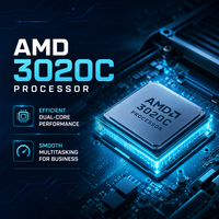 Ordinateur portable 15,6 pouces FHD IPS flambant neuf avec processeur AMD 3020C, 8 Go de RAM DDR4, SSD 256 Go, Windows 11 Pro pour les entreprises et l'éducation