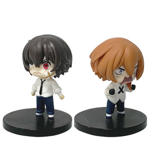 <span class=keywords><strong>Anime</strong></span> <span class=keywords><strong>Dazai</strong></span> Osamu Q versión coche adornos juguete modelo figuras de Pvc - Product Image 2