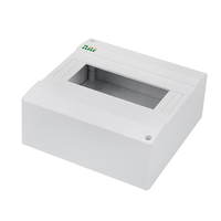 IP30 HAG II Disjoncteur Distribution Box 8P Surface Mount 158*158*65 ABS Plastic Power Equipment