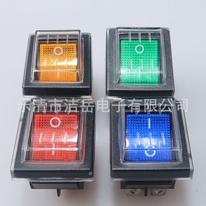 Interruptor Basculante Kcd4 28x22mm Encendido/Apagado 16A 250V IP65 con Terminales de Tornillo para Uso Industrial - Product Image 3