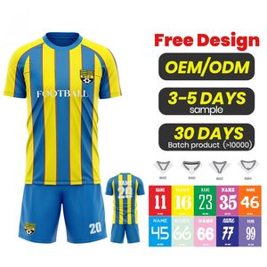 Conjunto de Camiseta de Fútbol Personalizada por Sublimación, Transpirable, para Adultos y Niños, Ropa de Fútbol de Alta Calidad, Todos los Estilos Disponibles - Product Image 1