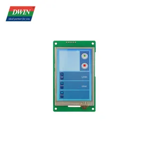 DWIN Modul Uart LCD Layar Sentuh Uart 3.5 Inci 320*480 HMI Tampilan Seri TTL/USB 3.5 Inci Modul Lcd PCAP Tft