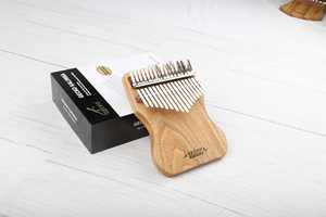 Kalimba Gecko K17CAP di Alta Qualità, 17 Tasti, Prezzo all'Ingrosso, Tono B, Kalimba in Legno di Canfora con Denti in Acciaio, Pianoforte a Pollice - Product Image 5