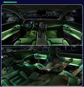 Para Volvo XC90 S90 V90 <span class=keywords><strong>inter</strong></span> Symphony Atmósfera Botón de control Interior LED luz ambiental puerta decorar lámpara - Product Image 3