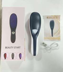 หวีแปรงไฟฟ้าสำหรับนวดหนังศีรษะอุปกรณ์ปลูกผมร่วงหวีนวดหนังศีรษะ - Product Image 5
