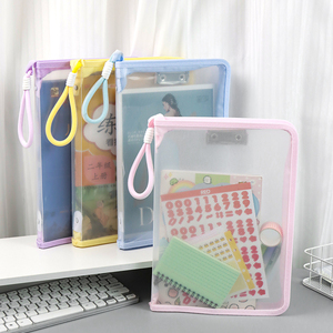 A4/A5 trong suốt dây Kéo văn phòng phẩm Pouch rõ ràng twill PP lưu trữ Bag đối với văn phòng du lịch hóa đơn tổ chức tập tin tài liệu thư mục - Product Image 6