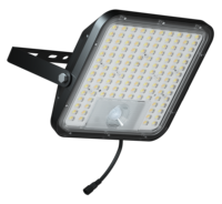 Projecteur LED solaire 80W, super haute luminosité, série Cube, IP65, grande zone d'éclairage pour jardin, rue, parking
