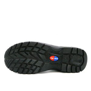 <span class=keywords><strong>Zapatos</strong></span> de seguridad industrial para hombre Protección Laboral forro de cuero placa media de acero con punta de acero antideslizante aceite marrón oscuro a Chile - Product Image 5