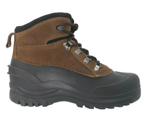 YL-550 Stivali Invernali da Uomo Personalizzati, <span class=keywords><strong>Impermeabili</strong></span>, <span class=keywords><strong>Termici</strong></span>, Marroni, a Metà Polpaccio, per Escursionismo - Product Image 2