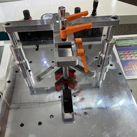 Machine d'assemblage de cadre photo pour le travail du bois Machine à ongles mobile en V CNC cadre photo bois ps cadre photo machine à clouer
