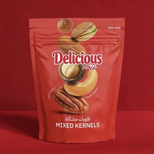 Custom <b>Biodegradable</b> Stand up Pouch Snack <b>Packaging</b> Plastic Aluminum Foil Doypack With Zipper Food Nuts <b>Packaging</b> Bags - Product Image 3