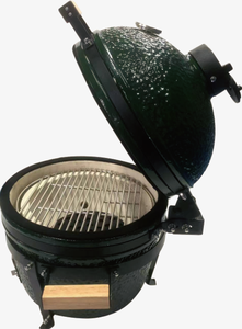 YUTFUBG <span class=keywords><strong>SEB</strong></span> <span class=keywords><strong>Kamado</strong></span> Fumoir à granulés Komodo en céramique de 13 pouces pour barbecue en Hongrie Couleur verte de Hongrie - Product Image 3