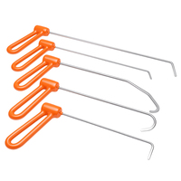Kit de 5 crochets PDR haute performance pour débosselage sans peinture – Outil de réparation de carrosserie automobile