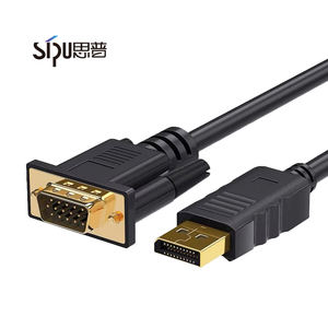 Convertidor Activo DisplayPort a VGA 1920x1080, Adaptador Plug and <span class=keywords><strong>Play</strong></span> de DP Macho a VGA Hembra para Laptop - Product Image 3