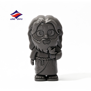 Longzhiyu, fabricant de PVC depuis 20 ans, poupée personnalisée en plastique, jouet, mascotte de dessin animé 3D personnalisée, figurine d'action en PVC OEM, figurine en PVC en boîte mystère - Product Image 1