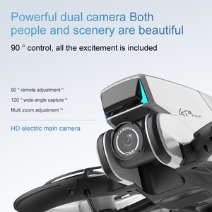 Mini drone GT9 avec caméra HD 4K, vol stationnaire par flux optique, moteur brushless, évitement d'obstacles, quadricoptère RC pour débutants - Product Image 4