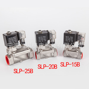 Vanne solénoïde Richain Renqi 220V AC 10-50 Bar, type pilote, en acier inoxydable, pour vapeur, eau, gaz, huile légère - Product Image 2