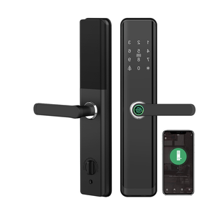 Tongtong Finger abdrucks chloss für Holztüren Anpassbare Diebstahls icherung Haus-und Apartment-Hotel miethäuser mit Passwort funktion - Product Image 1