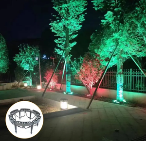 Ôm cây cọ/dừa thân cây LED chiếu sáng giáng sinh trang trí nội thất ôm cây ánh sáng - Product Image 2